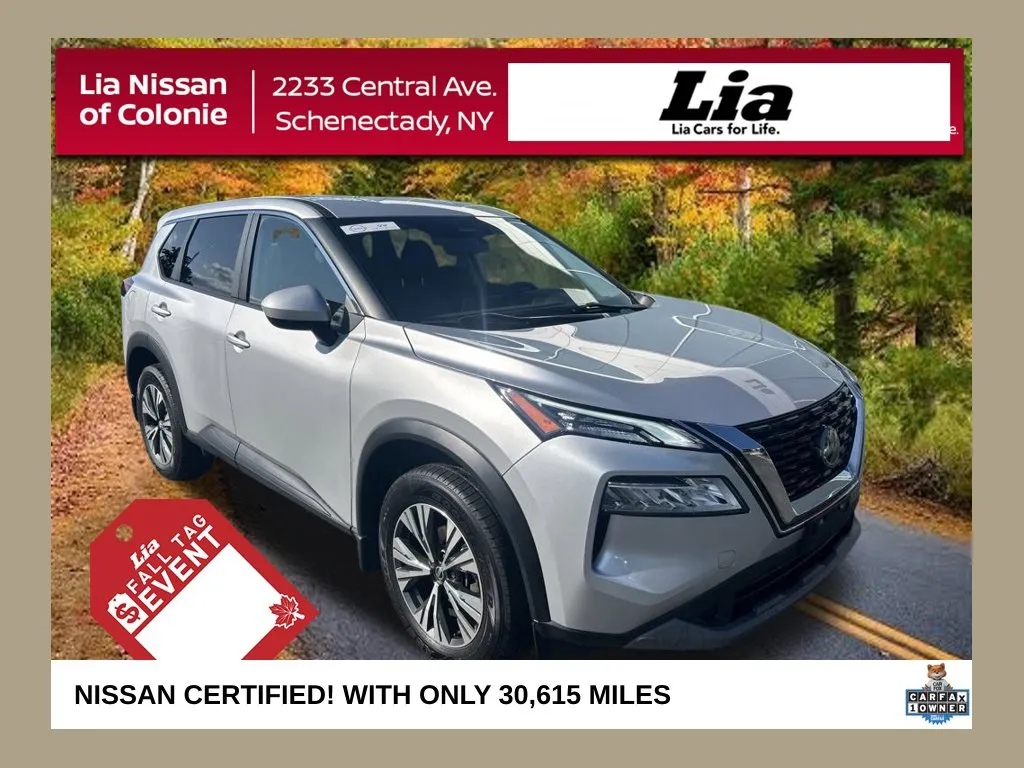 Silver 2023 Nissan Rogue SV for sale in Schenectady, NY