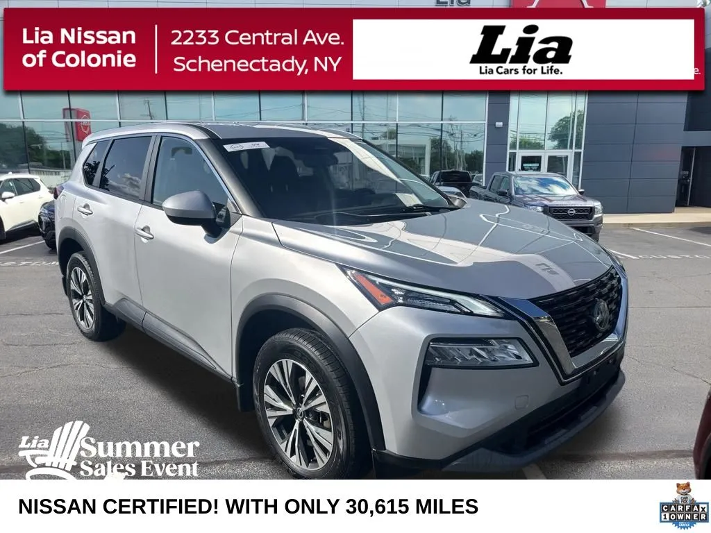 Silver 2023 Nissan Rogue SV for sale in Schenectady, NY