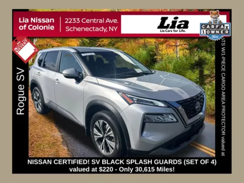 Silver 2023 Nissan Rogue SV for sale in Schenectady, NY
