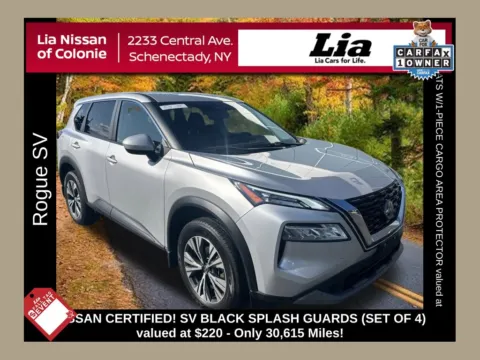 Silver 2023 Nissan Rogue SV for sale in Schenectady, NY