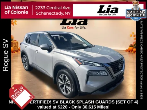 Silver 2023 Nissan Rogue SV for sale in Schenectady, NY