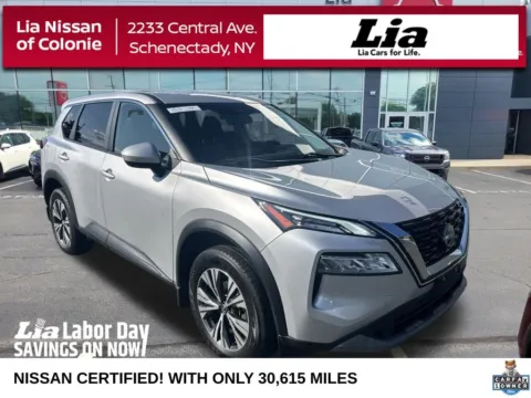 Silver 2023 Nissan Rogue SV for sale in Schenectady, NY