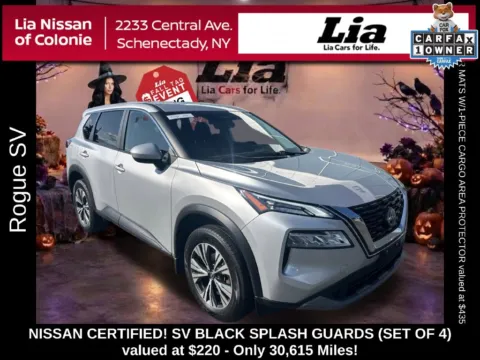 Silver 2023 Nissan Rogue SV for sale in Schenectady, NY