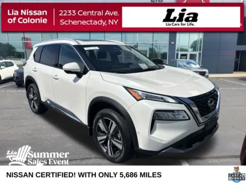White 2023 Nissan Rogue SL for sale in Schenectady, NY