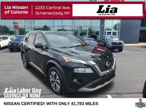 Black 2023 Nissan Rogue SV for sale in Schenectady, NY