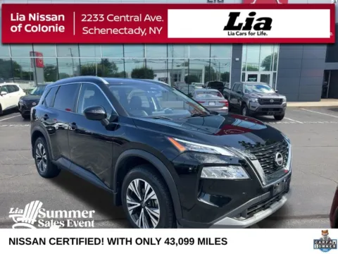 Black 2023 Nissan Rogue SV for sale in Schenectady, NY