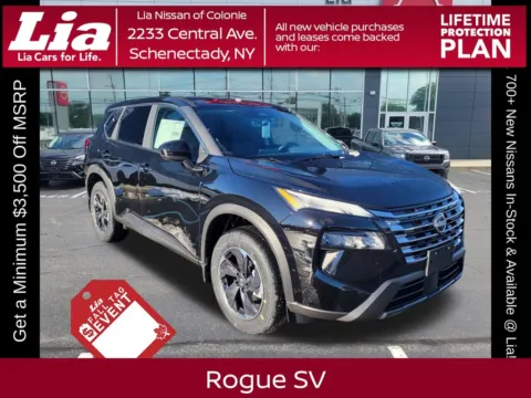 Black 2026 Nissan Rogue SV for sale in Schenectady, NY