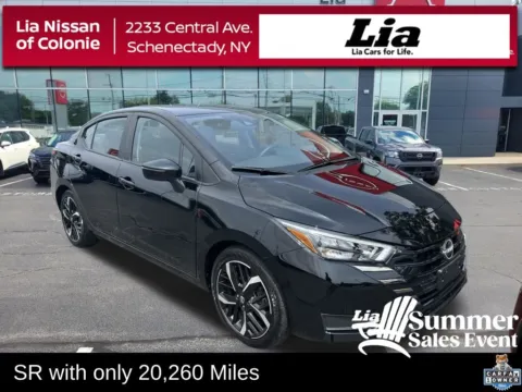 Black 2024 Nissan Versa 1.6 SR for sale in Schenectady, NY