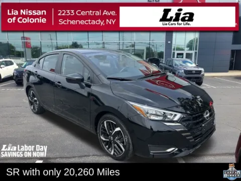 Black 2024 Nissan Versa 1.6 SR for sale in Schenectady, NY