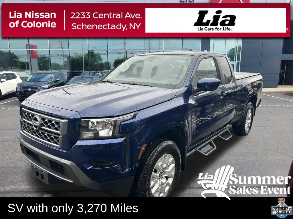 Blue 2022 Nissan Frontier SV for sale in Schenectady, NY