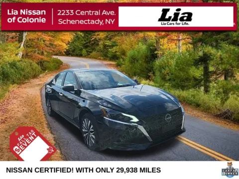 Black 2024 Nissan Altima 2.5 SV for sale in Schenectady, NY