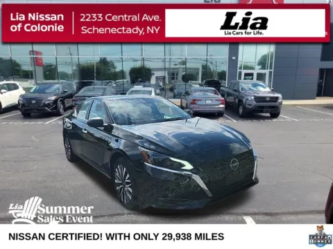 Black 2024 Nissan Altima 2.5 SV for sale in Schenectady, NY