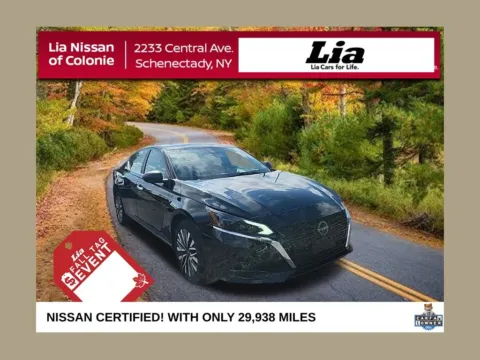 Black 2024 Nissan Altima 2.5 SV for sale in Schenectady, NY