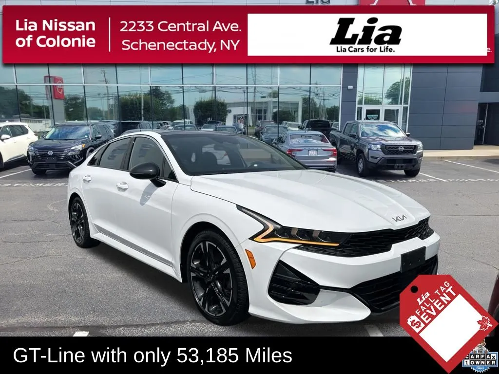 White 2023 Kia K5 GT-Line for sale in Schenectady, NY