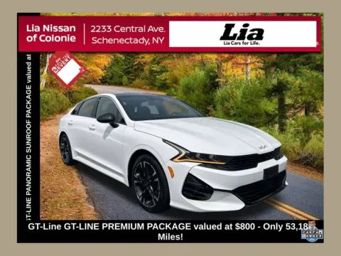 White 2023 Kia K5 GT-Line for sale in Schenectady, NY