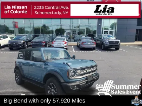 Blue 2022 Ford Bronco Big Bend for sale in Schenectady, NY