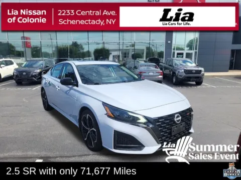 White 2023 Nissan Altima 2.5 SR for sale in Schenectady, NY
