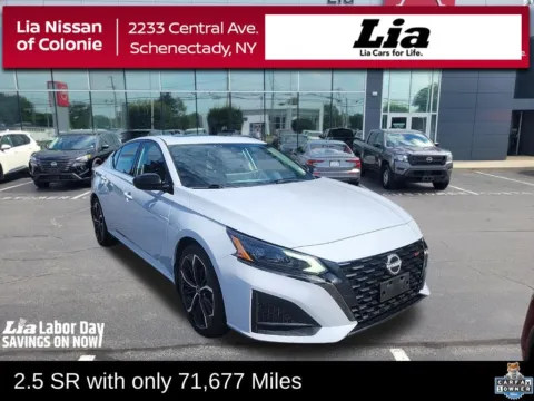 White 2023 Nissan Altima 2.5 SR for sale in Schenectady, NY