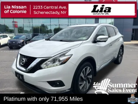 White 2018 Nissan Murano Platinum for sale in Schenectady, NY
