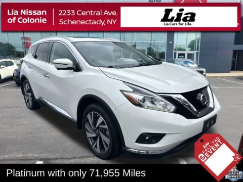 White 2018 Nissan Murano Platinum for sale in Schenectady, NY
