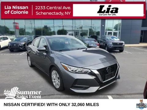 Gray 2021 Nissan Sentra S for sale in Schenectady, NY