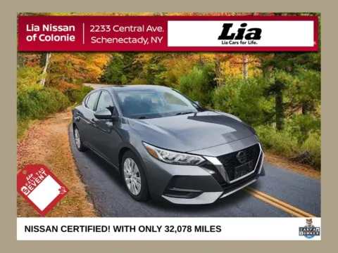 Gray 2021 Nissan Sentra S for sale in Schenectady, NY