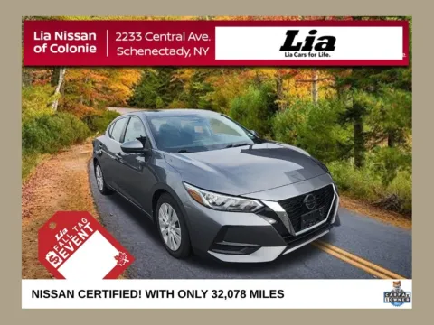 Gray 2021 Nissan Sentra S for sale in Schenectady, NY