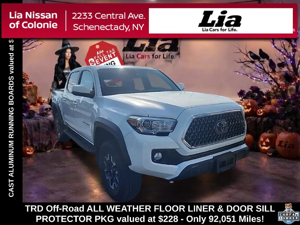 White 2018 Toyota Tacoma TRD Off-Road for sale in Schenectady, NY