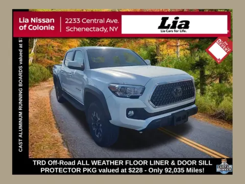 White 2018 Toyota Tacoma TRD Off-Road for sale in Schenectady, NY