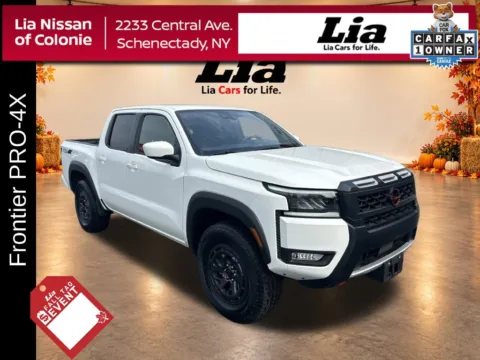 White 2026 Nissan Frontier PRO-4X for sale in Schenectady, NY