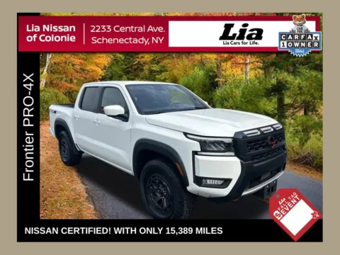 White 2026 Nissan Frontier PRO-4X for sale in Schenectady, NY