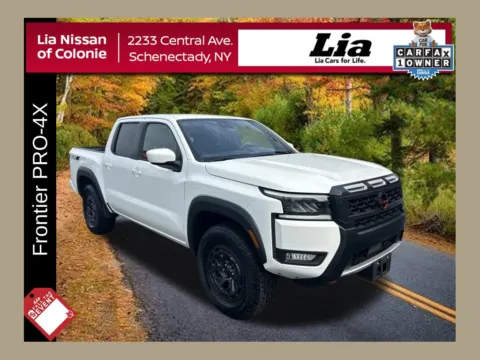 White 2026 Nissan Frontier PRO-4X for sale in Schenectady, NY