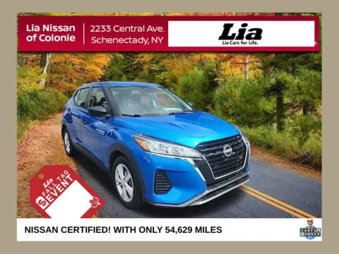 Blue 2023 Nissan Kicks S for sale in Schenectady, NY