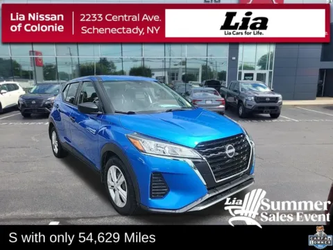 Blue 2023 Nissan Kicks S for sale in Schenectady, NY