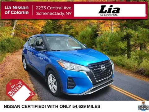 Blue 2023 Nissan Kicks S for sale in Schenectady, NY