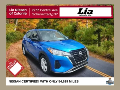 Blue 2023 Nissan Kicks S for sale in Schenectady, NY