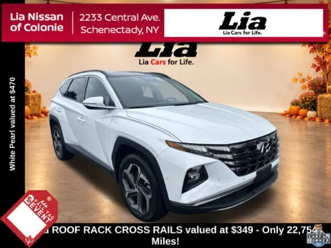 White 2024 Hyundai Tucson Limited for sale in Schenectady, NY