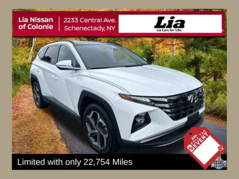 White 2024 Hyundai Tucson Limited for sale in Schenectady, NY