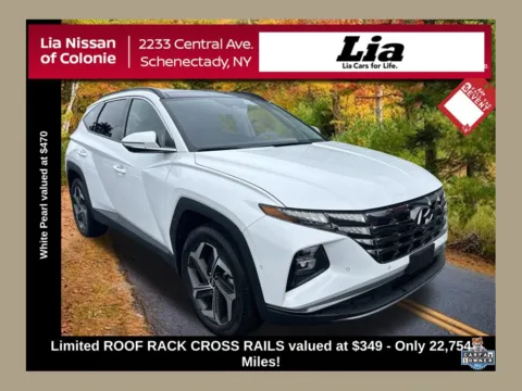 White 2024 Hyundai Tucson Limited for sale in Schenectady, NY
