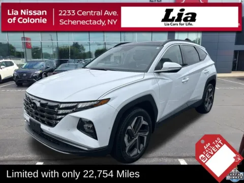 White 2024 Hyundai Tucson Limited for sale in Schenectady, NY