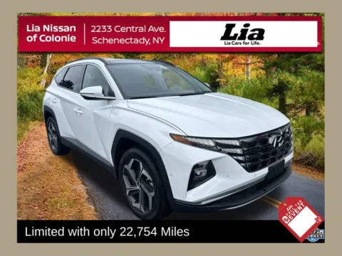 White 2024 Hyundai Tucson Limited for sale in Schenectady, NY
