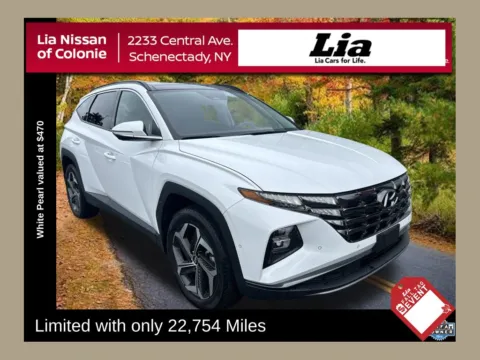 White 2024 Hyundai Tucson Limited for sale in Schenectady, NY