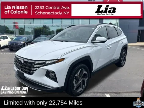 White 2024 Hyundai Tucson Limited for sale in Schenectady, NY
