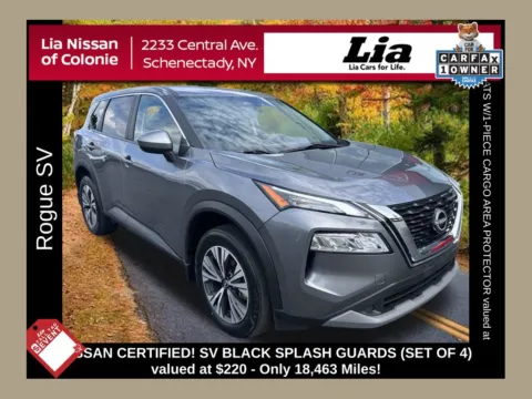Gray 2023 Nissan Rogue SV for sale in Schenectady, NY