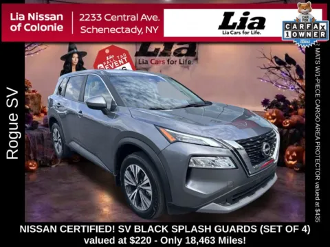 Gray 2023 Nissan Rogue SV for sale in Schenectady, NY