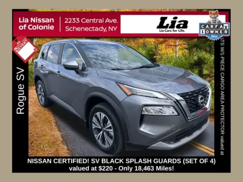 Gray 2023 Nissan Rogue SV for sale in Schenectady, NY