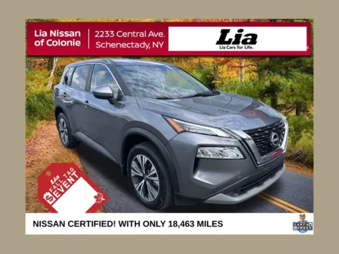 Gray 2023 Nissan Rogue SV for sale in Schenectady, NY