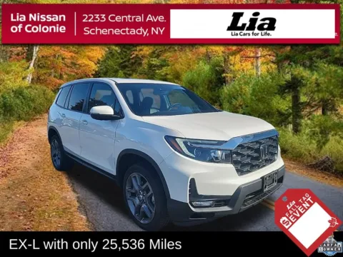 White 2023 Honda Passport EX-L for sale in Schenectady, NY