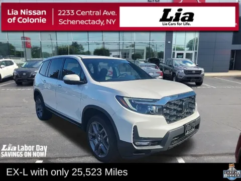 White 2023 Honda Passport EX-L for sale in Schenectady, NY