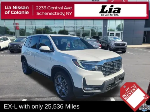 White 2023 Honda Passport EX-L for sale in Schenectady, NY